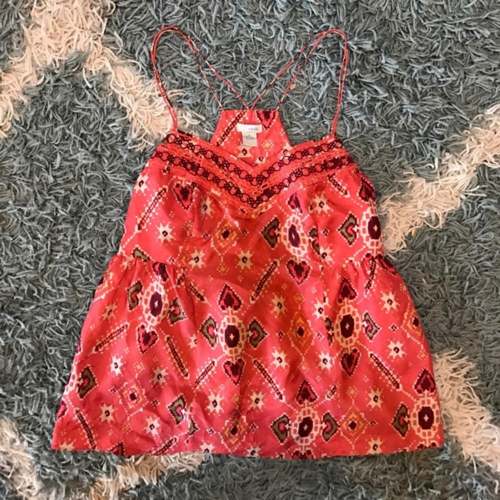 Anthro Odille Silk Cami